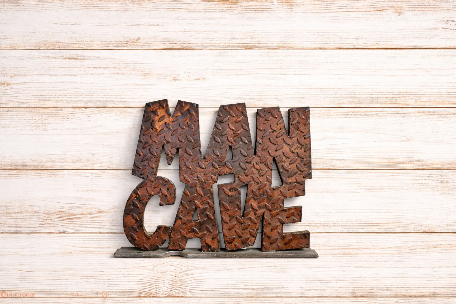 man cave rust