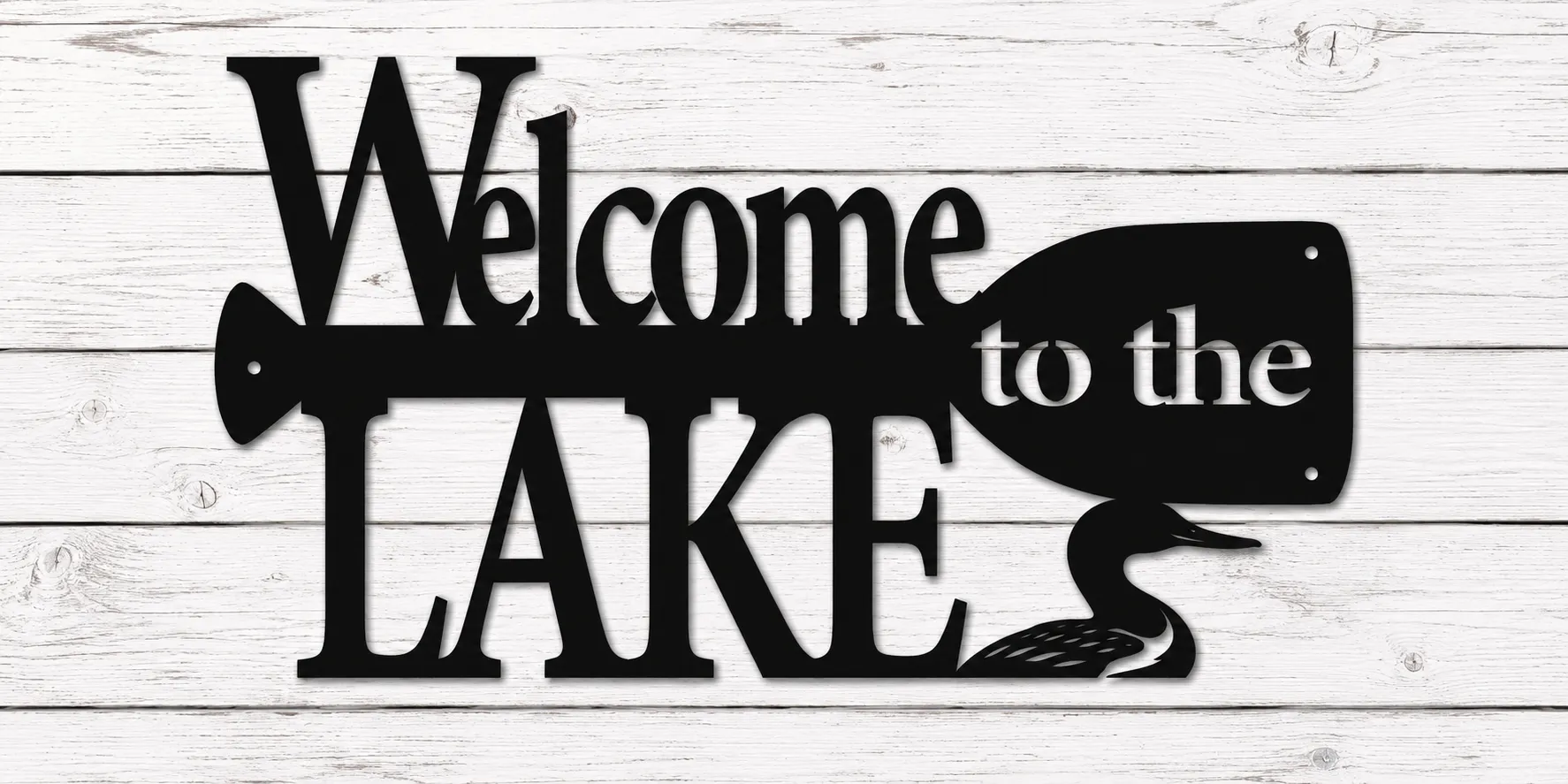 welcome to the lake