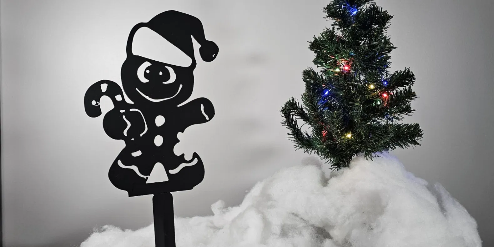 gingerbread man out side