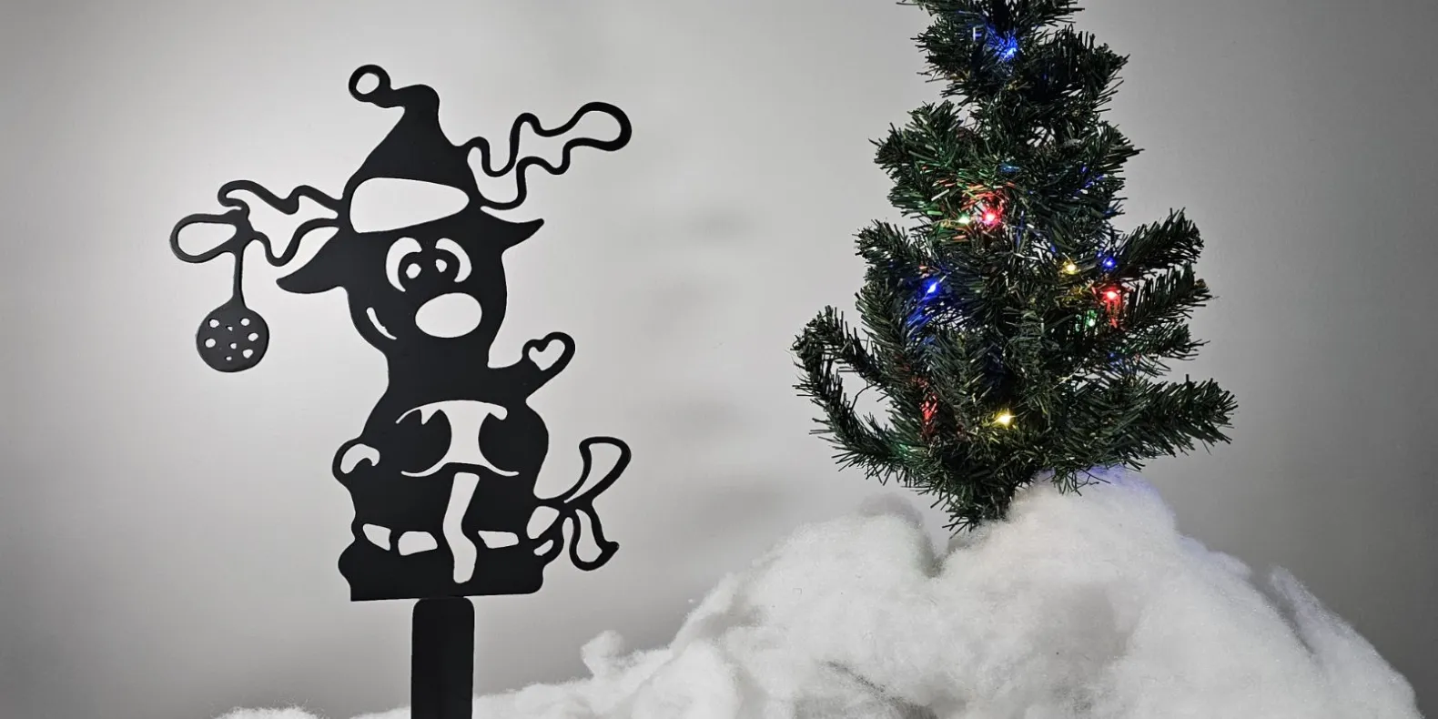 raindeer out side