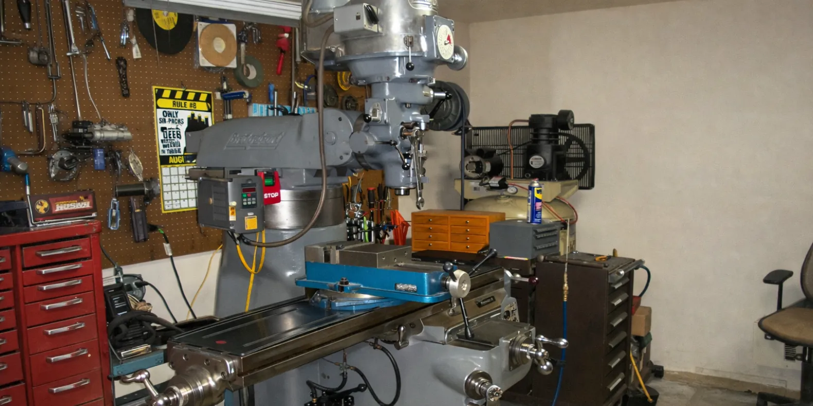 bridgeport milling machine