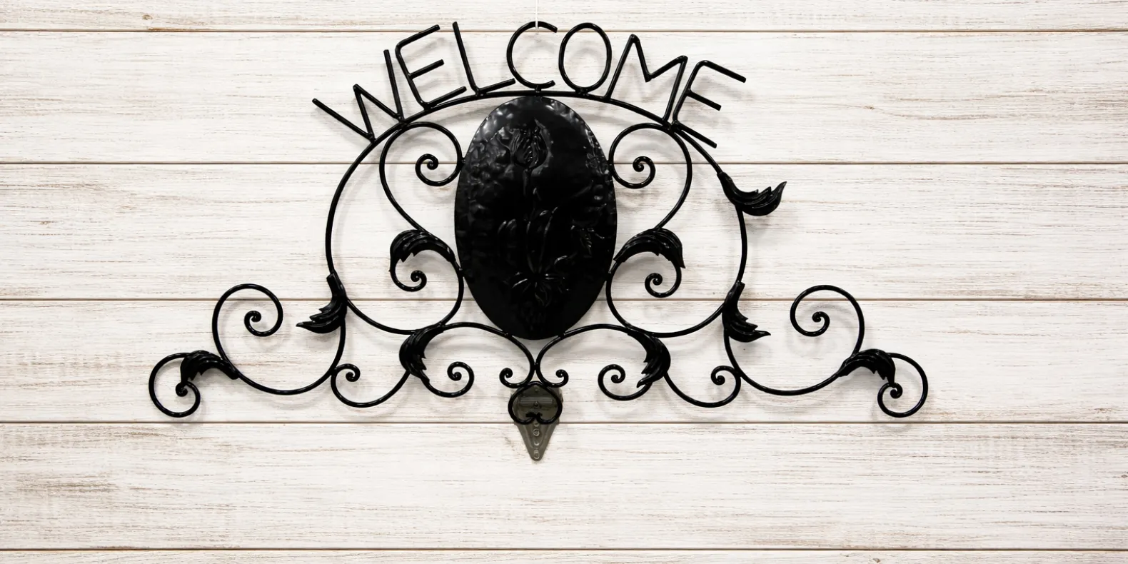 welcome hand made