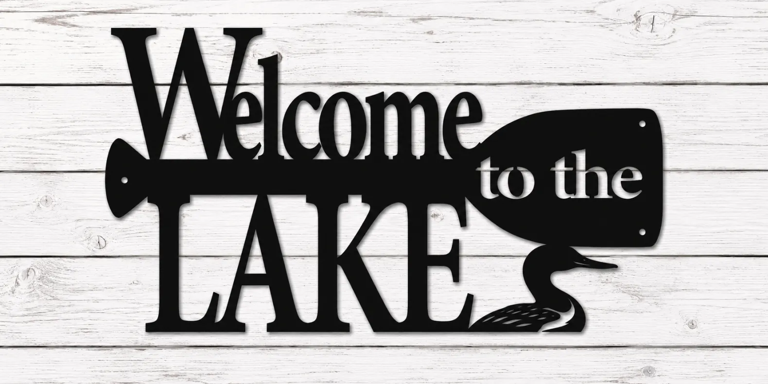 welcome to the lake