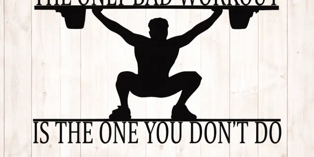 man work out